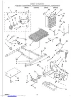 Предварительный просмотр 21 страницы KitchenAid KSRS25FGAL01 Parts List