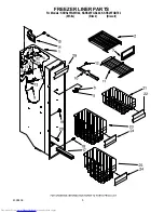 Предварительный просмотр 5 страницы KitchenAid KSRS25FGBL02 Parts List