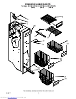 Предварительный просмотр 5 страницы KitchenAid KSRS25FGBL04 Parts List