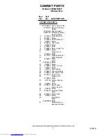 Preview for 2 page of KitchenAid KSRS25FGSS11 Parts List