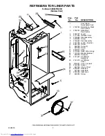 Preview for 3 page of KitchenAid KSRS25FGSS11 Parts List