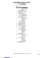 Preview for 14 page of KitchenAid KSRS25FGSS13 Cabinet Parts