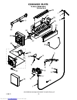 Предварительный просмотр 19 страницы KitchenAid KSRS25FGSS14 Parts List