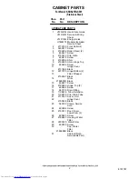 Preview for 2 page of KitchenAid KSRS25FGSS15 Parts List