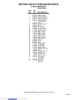 Preview for 8 page of KitchenAid KSRS25FGSS15 Parts List