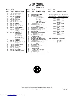 Preview for 18 page of KitchenAid KSRS25FGSS15 Parts List