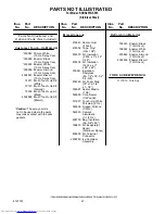 Preview for 21 page of KitchenAid KSRS25FGSS15 Parts List