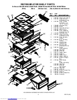 Предварительный просмотр 4 страницы KitchenAid KSRS25FTBL00 Parts List