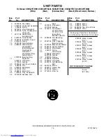 Предварительный просмотр 18 страницы KitchenAid KSRS25FTBL00 Parts List