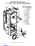 Предварительный просмотр 3 страницы KitchenAid KSRS25FTBL01 Cabinet Parts