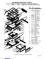 Предварительный просмотр 4 страницы KitchenAid KSRS25FTBL01 Cabinet Parts