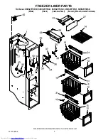 Предварительный просмотр 5 страницы KitchenAid KSRS25FTBL01 Cabinet Parts