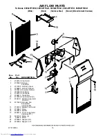 Предварительный просмотр 15 страницы KitchenAid KSRS25FTBL01 Cabinet Parts