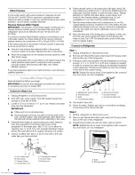 Предварительный просмотр 4 страницы KitchenAid KSRS25FTBL03 User Instructions