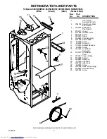 Предварительный просмотр 3 страницы KitchenAid KSRS25IHBL00 Cabinet Parts