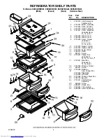 Предварительный просмотр 4 страницы KitchenAid KSRS25IHBL00 Cabinet Parts