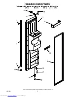 Предварительный просмотр 11 страницы KitchenAid KSRS25IHBL00 Cabinet Parts