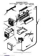 Предварительный просмотр 19 страницы KitchenAid KSRS25IHBL00 Cabinet Parts