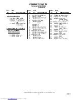 Preview for 2 page of KitchenAid KSRS25IHBU02 Parts List