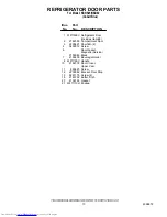 Preview for 10 page of KitchenAid KSRS25IHBU02 Parts List