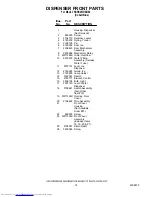 Preview for 14 page of KitchenAid KSRS25IHBU02 Parts List