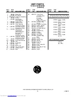 Preview for 18 page of KitchenAid KSRS25IHBU02 Parts List