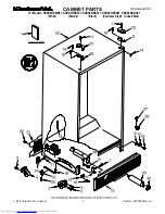 Preview for 1 page of KitchenAid KSRS25IKBL01 Parts List