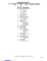 Preview for 20 page of KitchenAid KSRS25IKBL01 Parts List