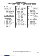 Preview for 2 page of KitchenAid KSRS25ILBL00 Cabinet Parts