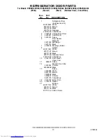 Preview for 10 page of KitchenAid KSRS25ILBL00 Cabinet Parts