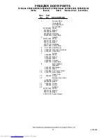 Preview for 12 page of KitchenAid KSRS25ILBL00 Cabinet Parts