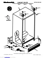 Preview for 1 page of KitchenAid KSRS25KGBL02 Cabinet Parts