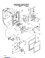 Предварительный просмотр 16 страницы KitchenAid KSRS25QAAL01 Parts List