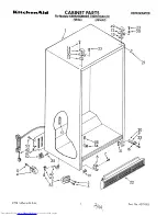 KitchenAid KSRS25QAAL02 Parts List preview