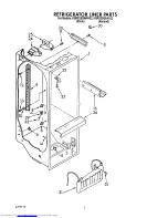 Предварительный просмотр 3 страницы KitchenAid KSRS25QAAL02 Parts List