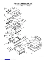 Предварительный просмотр 5 страницы KitchenAid KSRS25QAAL02 Parts List