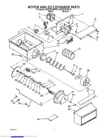 Предварительный просмотр 9 страницы KitchenAid KSRS25QAAL02 Parts List