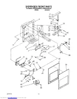 Предварительный просмотр 16 страницы KitchenAid KSRS25QAAL02 Parts List