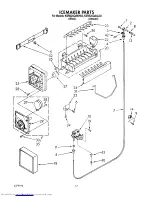 Предварительный просмотр 21 страницы KitchenAid KSRS25QAAL02 Parts List