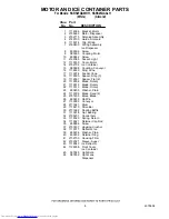 Preview for 8 page of KitchenAid KSRS25QAAL11 Parts List