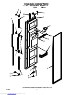 Preview for 11 page of KitchenAid KSRS25QAAL11 Parts List