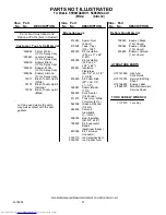 Preview for 21 page of KitchenAid KSRS25QAAL11 Parts List