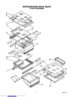 Предварительный просмотр 6 страницы KitchenAid KSRS25QAWH00 Parts List