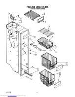 Предварительный просмотр 8 страницы KitchenAid KSRS25QAWH00 Parts List