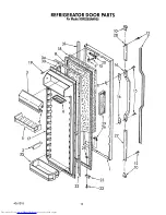 Предварительный просмотр 13 страницы KitchenAid KSRS25QAWH00 Parts List