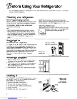 Preview for 6 page of KitchenAid KSRS25QDAL00 Use & Care Manual