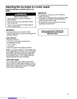 Preview for 19 page of KitchenAid KSRS25QDAL00 Use & Care Manual