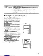 Предварительный просмотр 15 страницы KitchenAid KSRS25QDAL01 Use & Care Manual