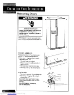 Предварительный просмотр 34 страницы KitchenAid KSRS25QDAL03 Use & Care Manual