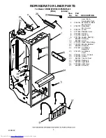 Предварительный просмотр 3 страницы KitchenAid KSRS25QFAL00 Parts List